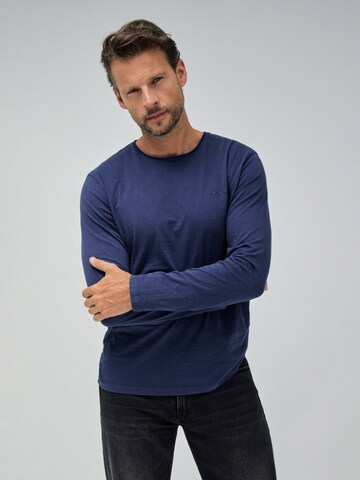 Salsa Jeans Shirt in Blauw: voorkant