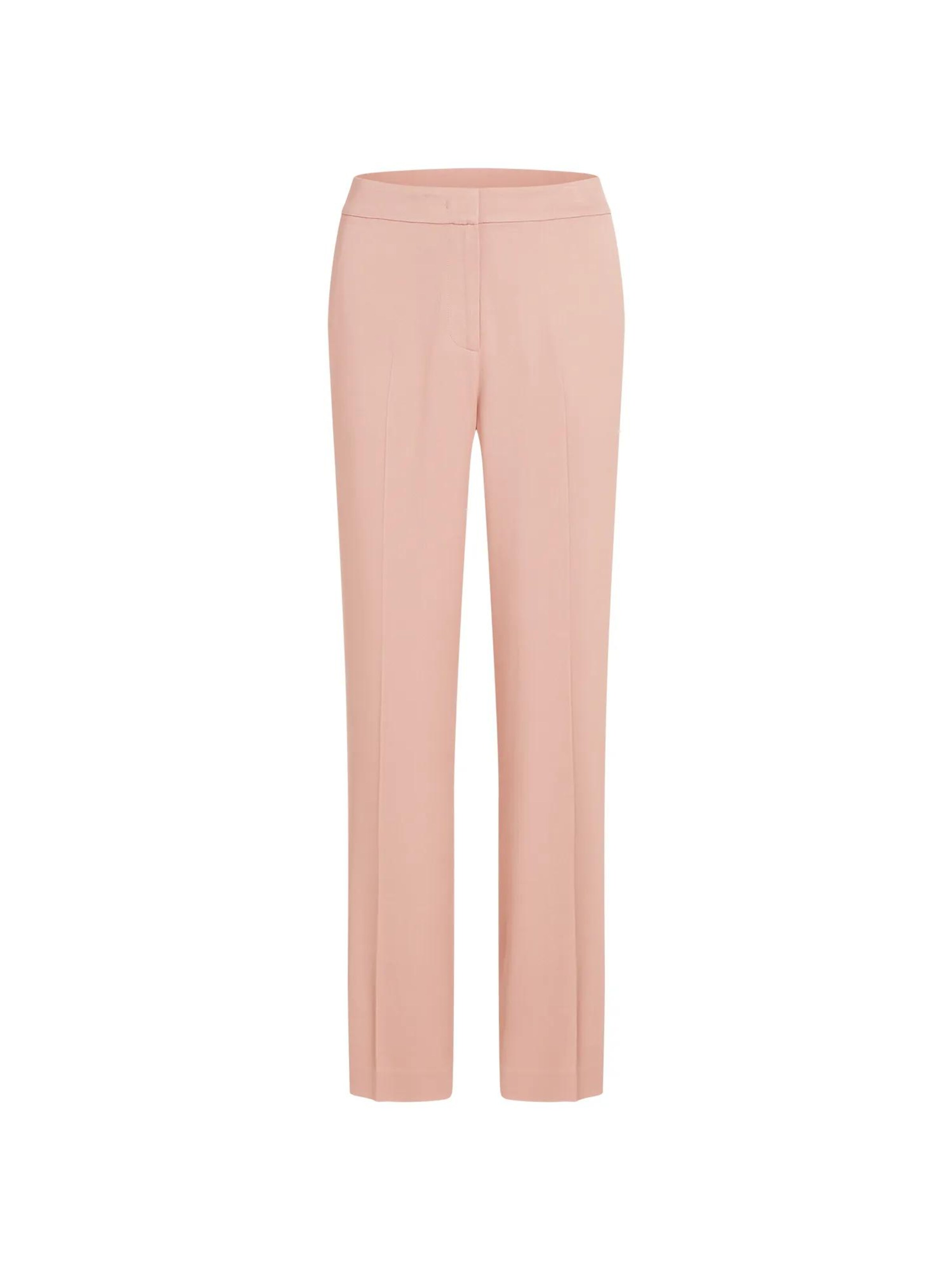 Karl Lagerfeld - Regular Calças com vincos em rosa: frente