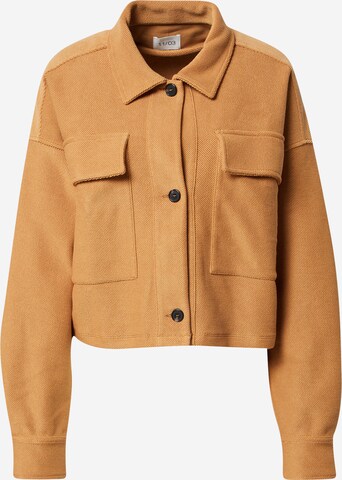 Kendall for ABOUT YOU Between-Season Jacket 'Blakely' in Brown: front