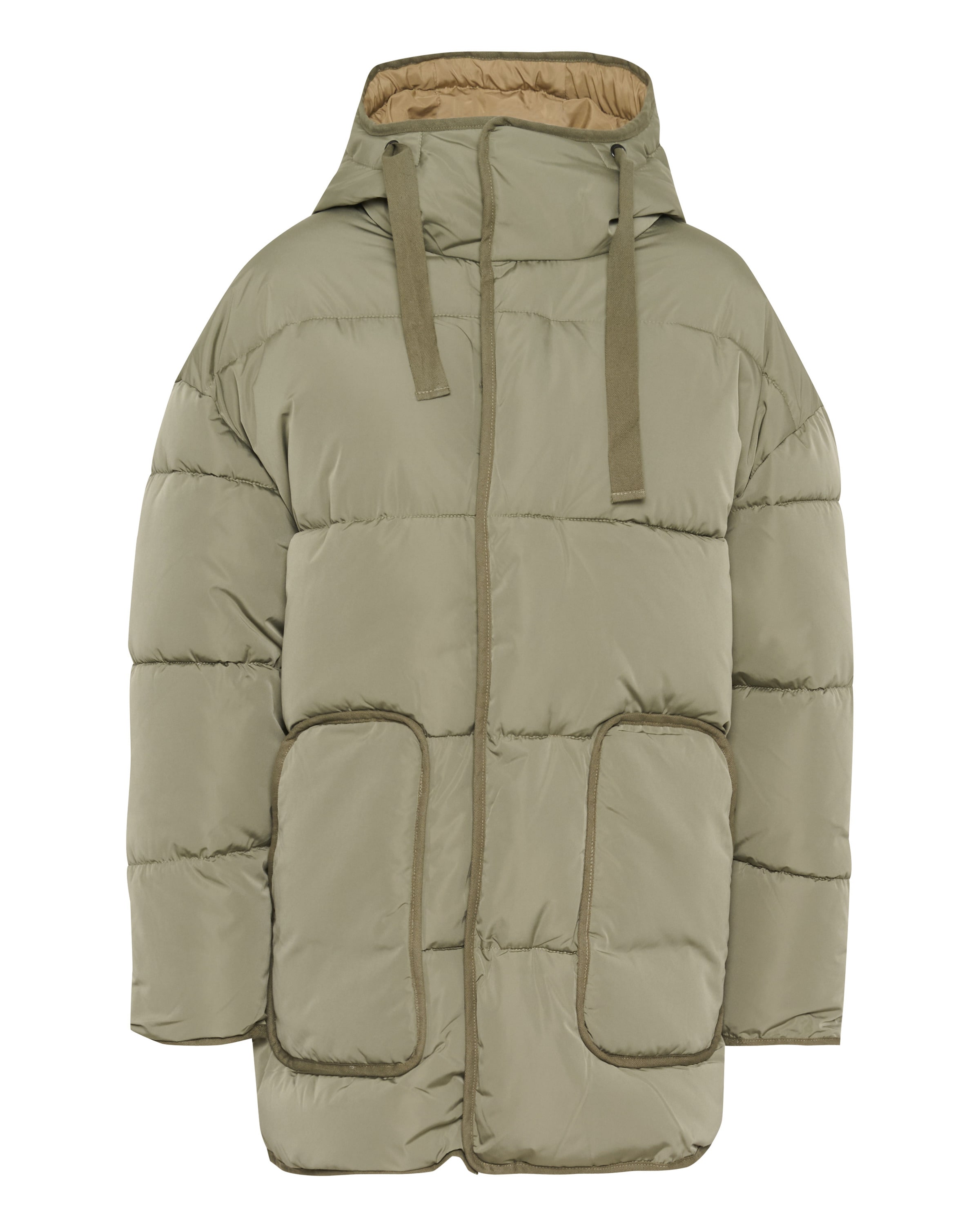 SAINT TROPEZ Vinterjakke i mørkegrå, Produktvisning