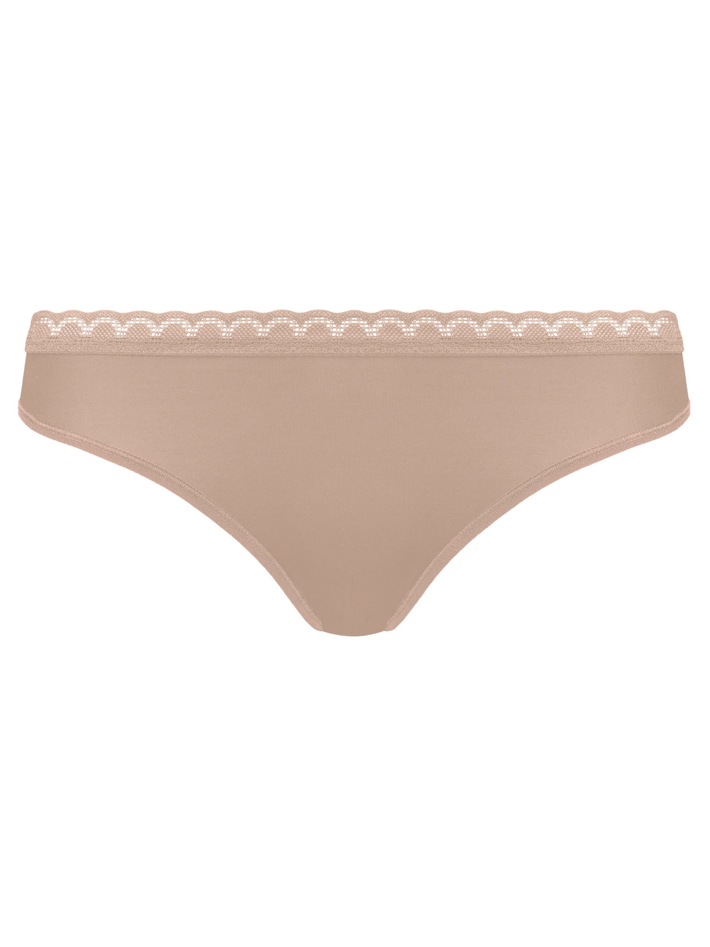 Nur Die Slip ' Daily Micro String ' in Beige: Vorderseite