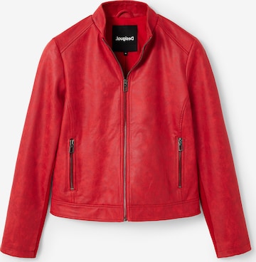 Desigual - Chaqueta de entretiempo en rojo: frente