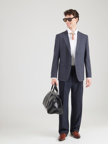 Coupe regular Chemise business 'HANK' BOSS en blanc