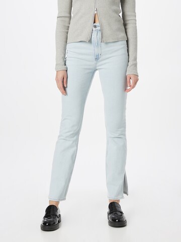 Abercrombie & Fitch Regular Jeans in Blauw: voorkant