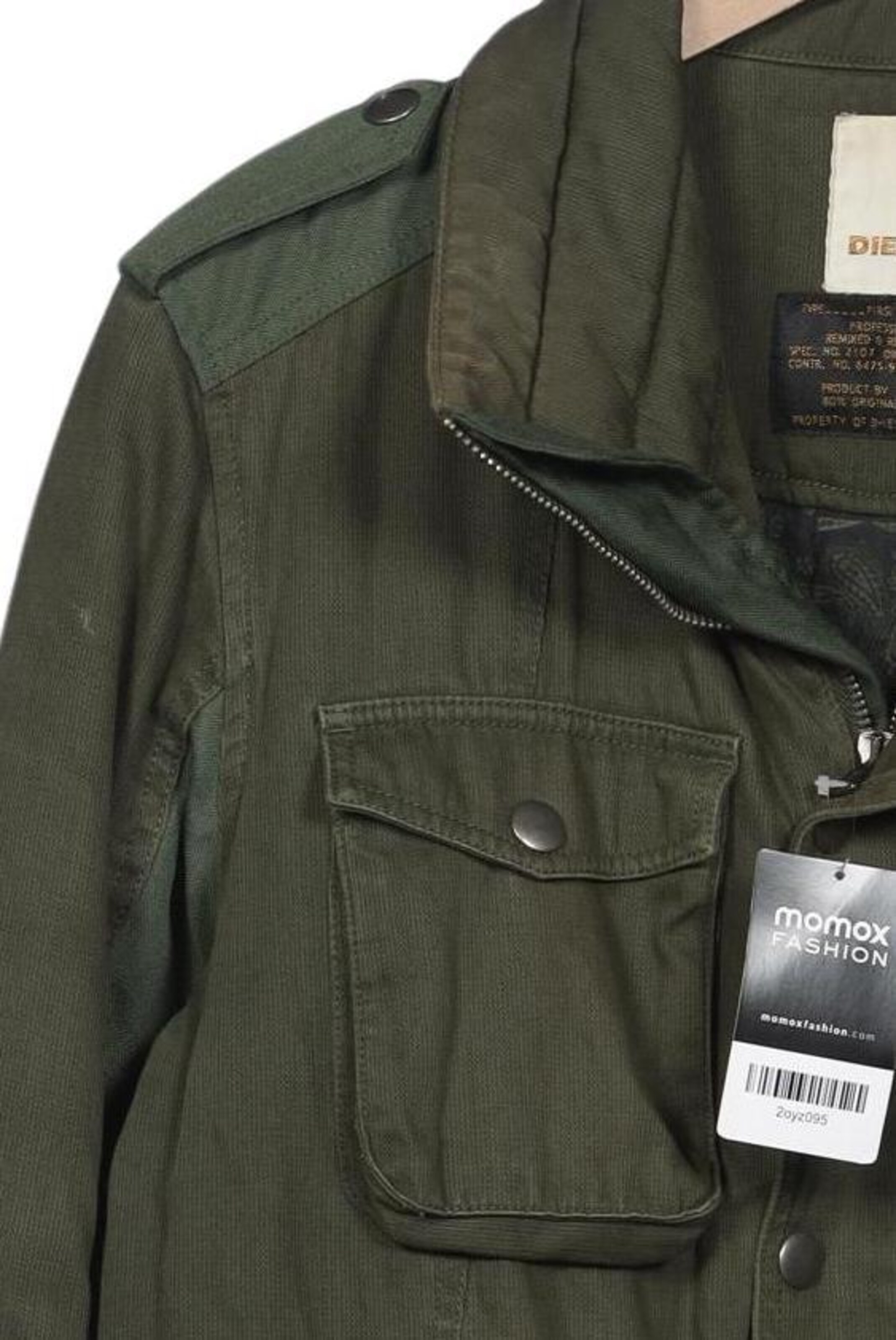 DIESEL Jacket & Coat in L in Green