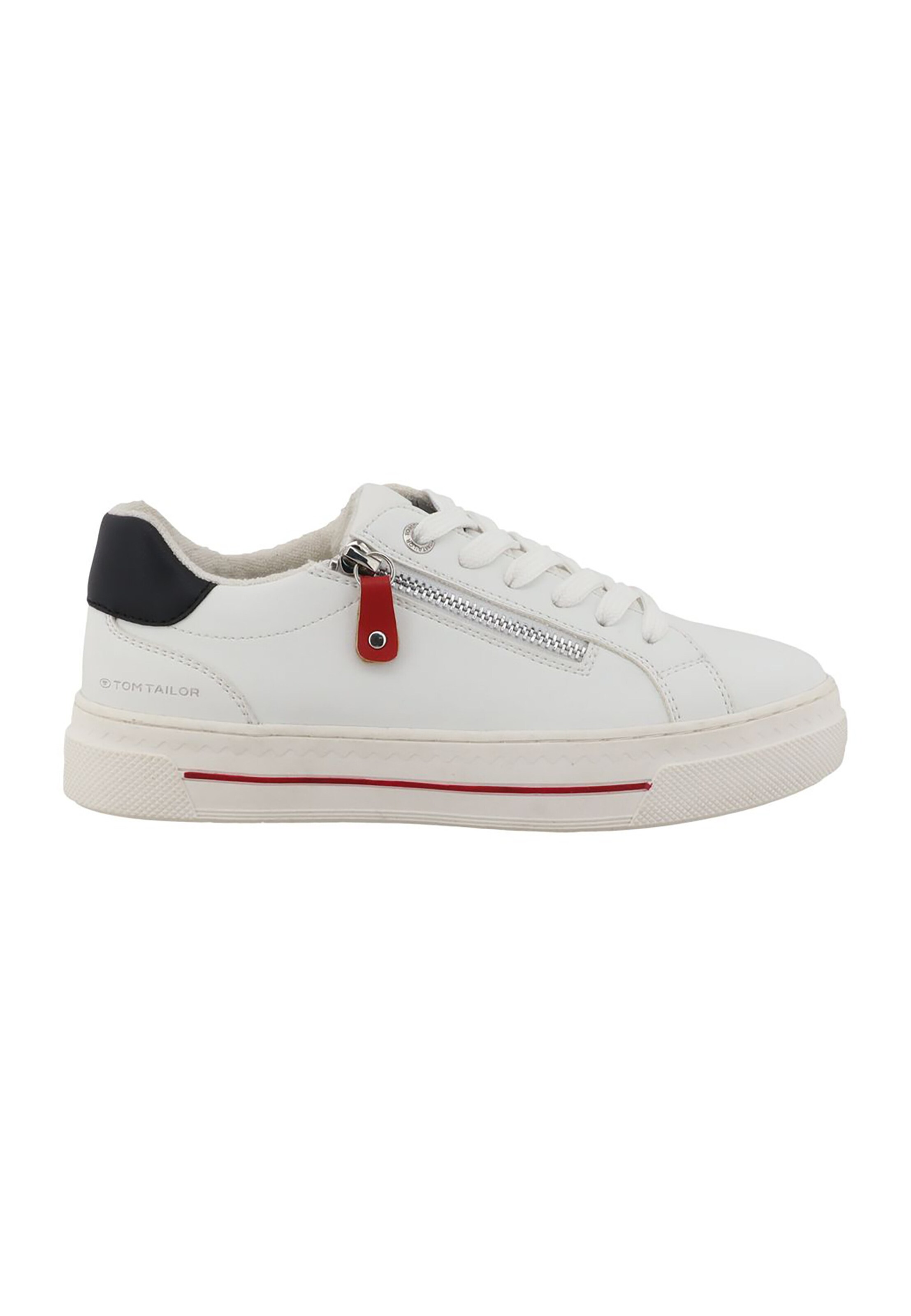 TOM TAILOR Sneakers laag in Wit