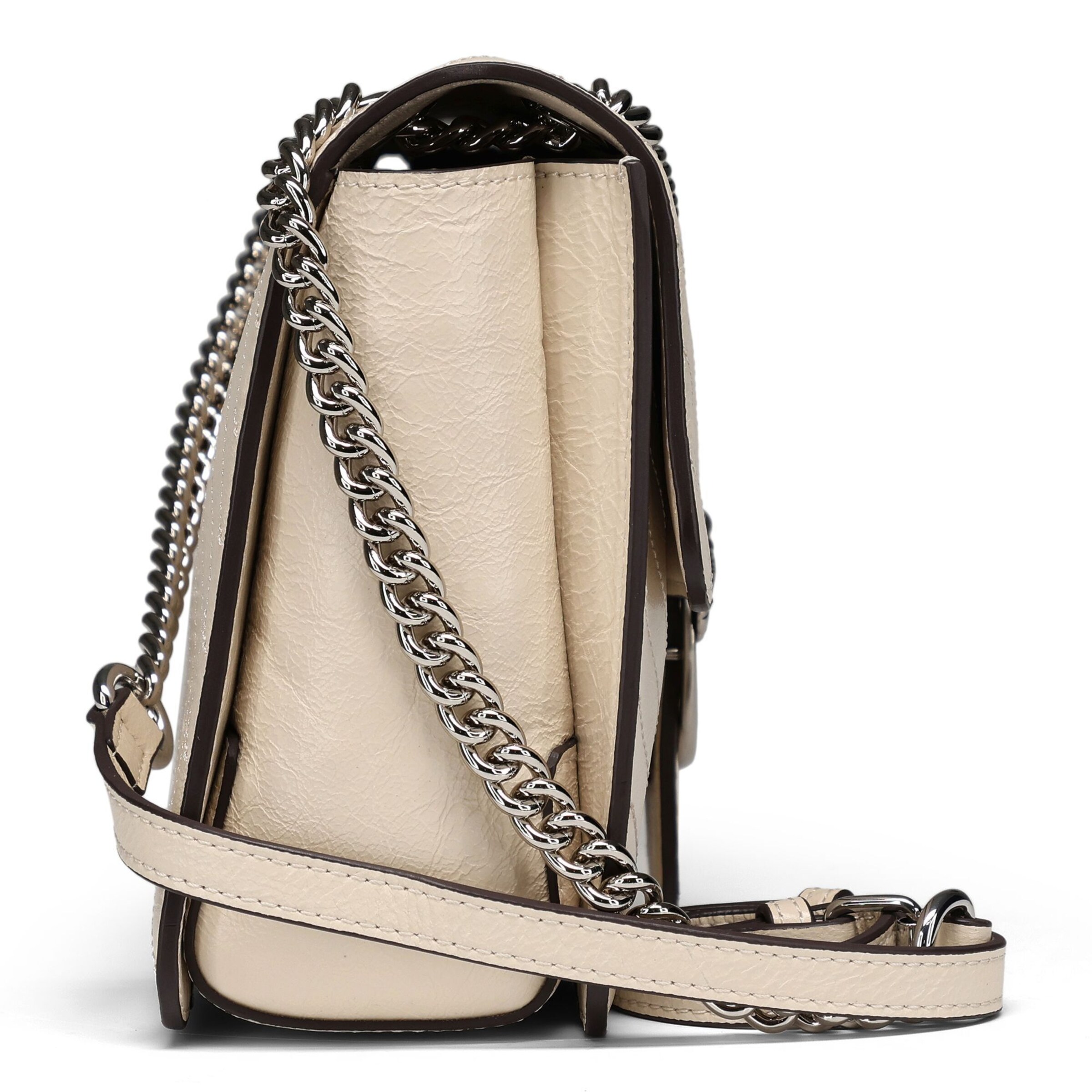 PINKO Schoudertas 'Love One' in Beige