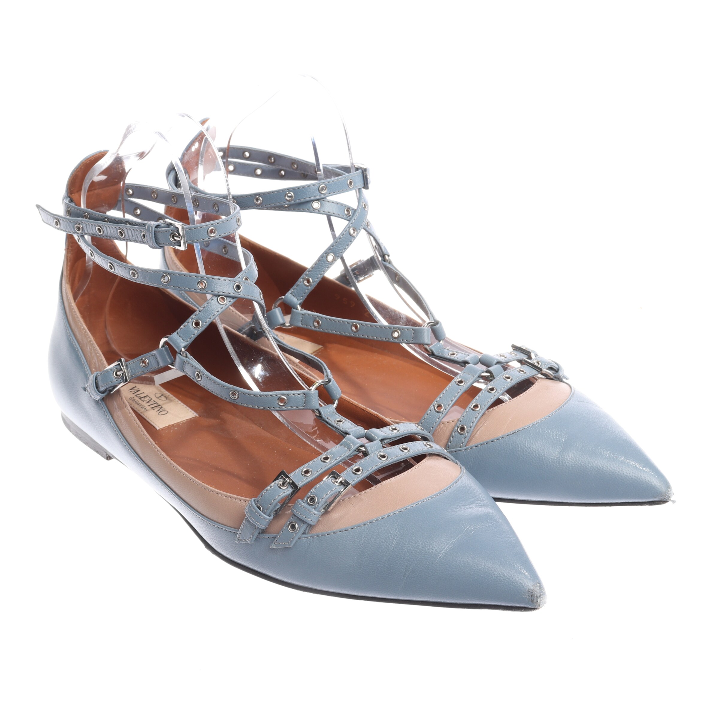 VALENTINO Flats & Loafers in 39 in Light blue, Item view