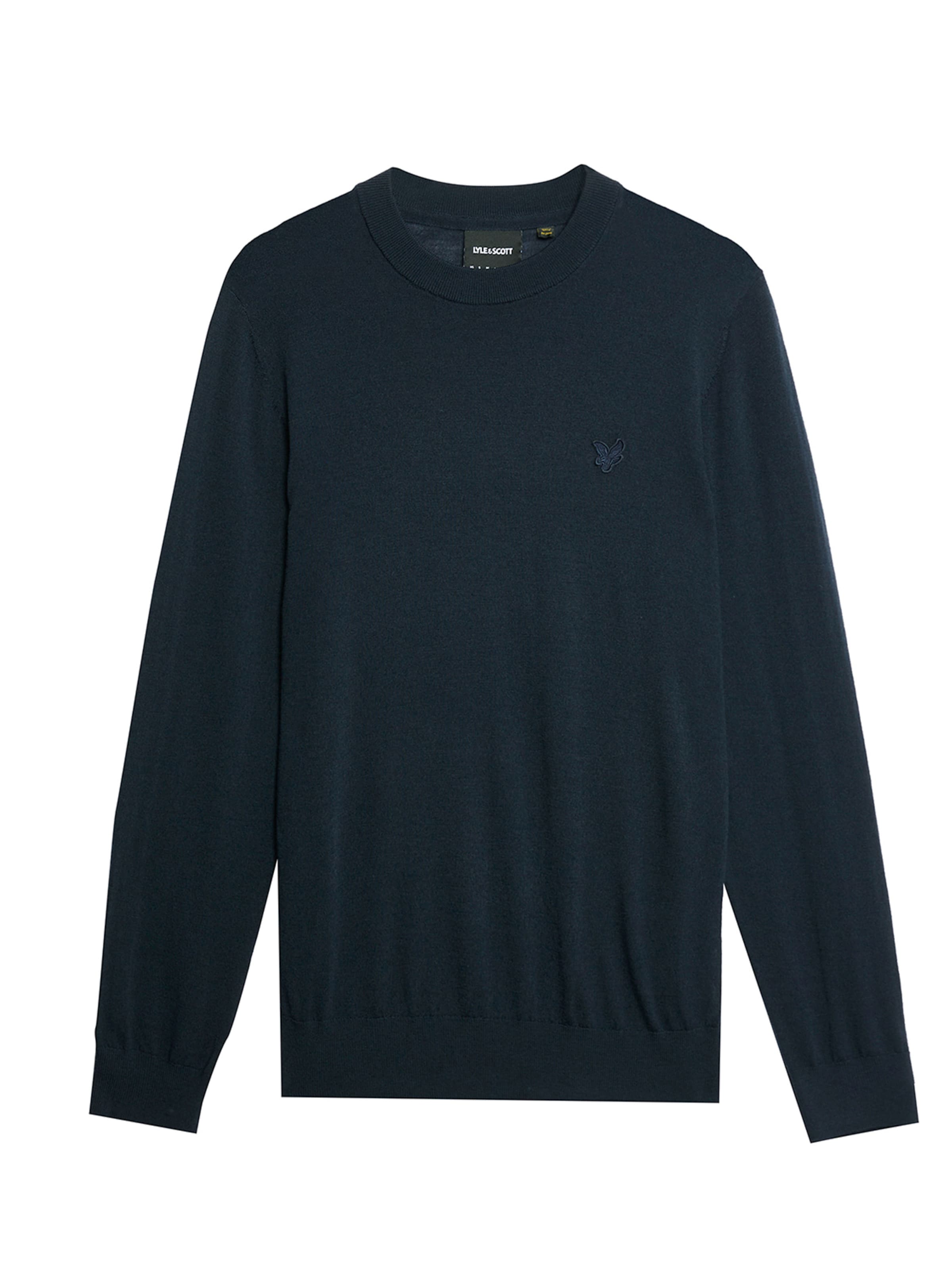 Lyle & Scott Trui in Blauw: voorkant