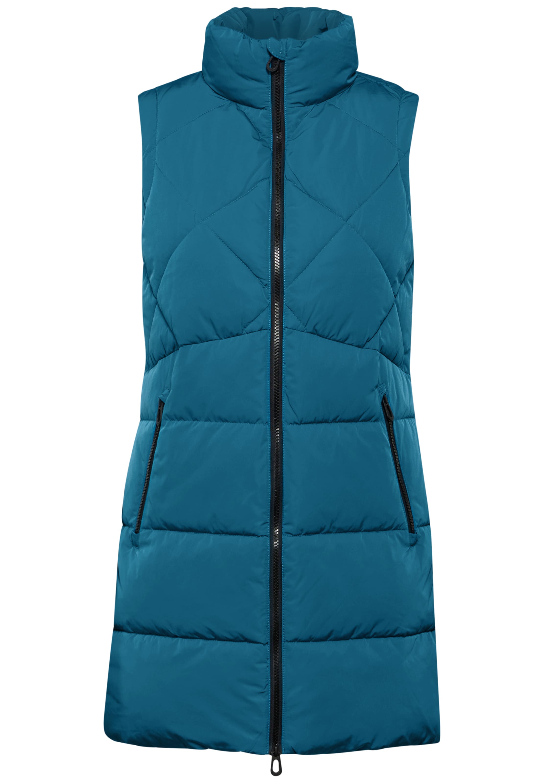 CECIL Vest in Blue: front