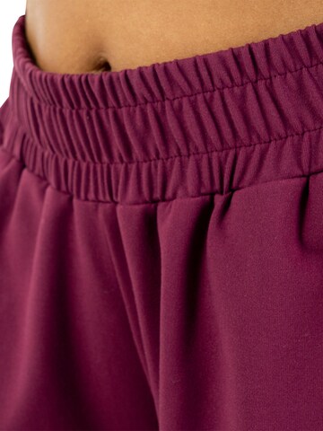 Smilodox Loosefit Broek in Lila