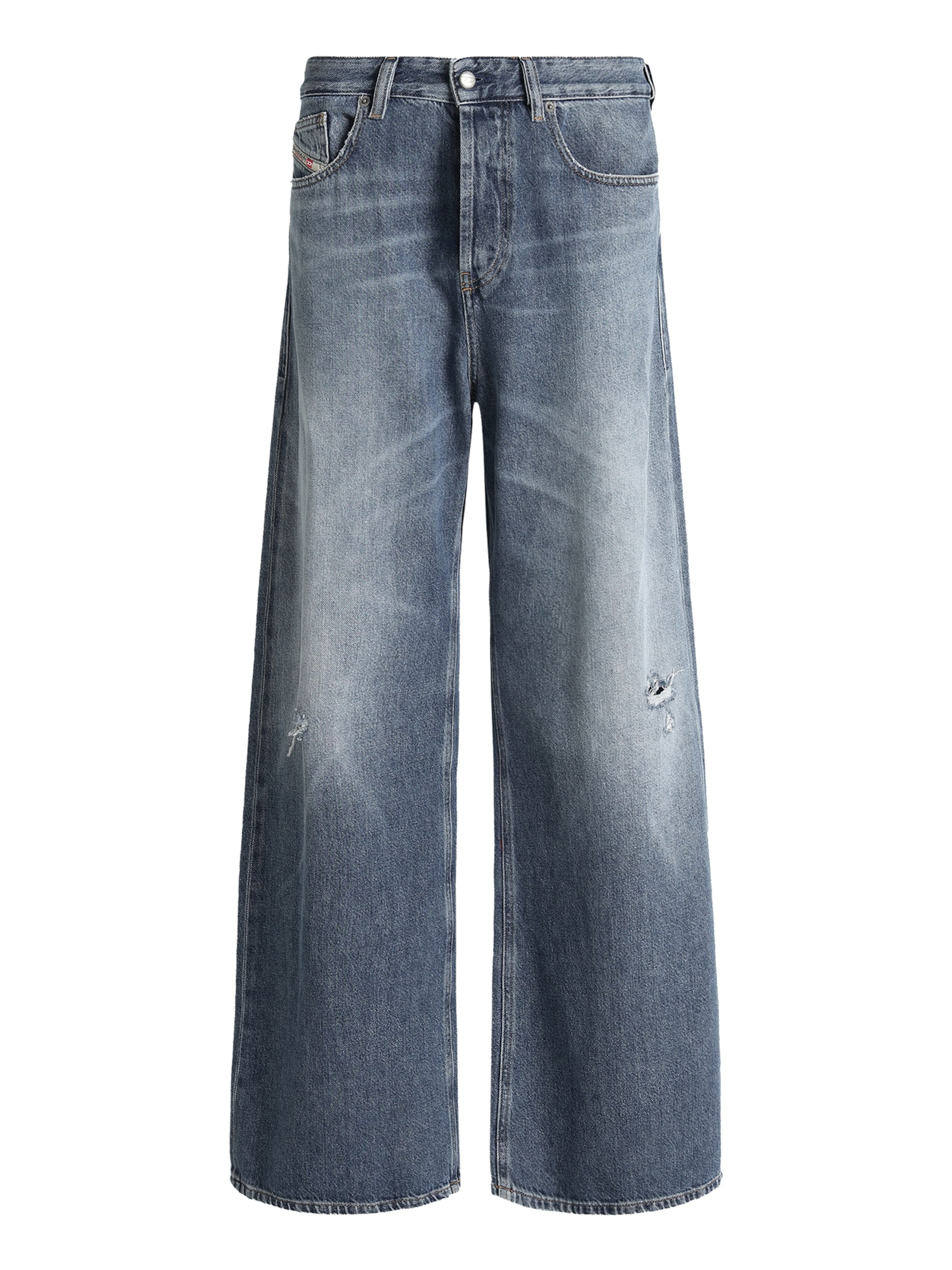 Wide leg Jeans '1996 D-SIRE' di DIESEL in blu: frontale
