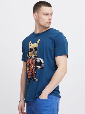 BLEND - Camiseta 'Tee' en azul: frente