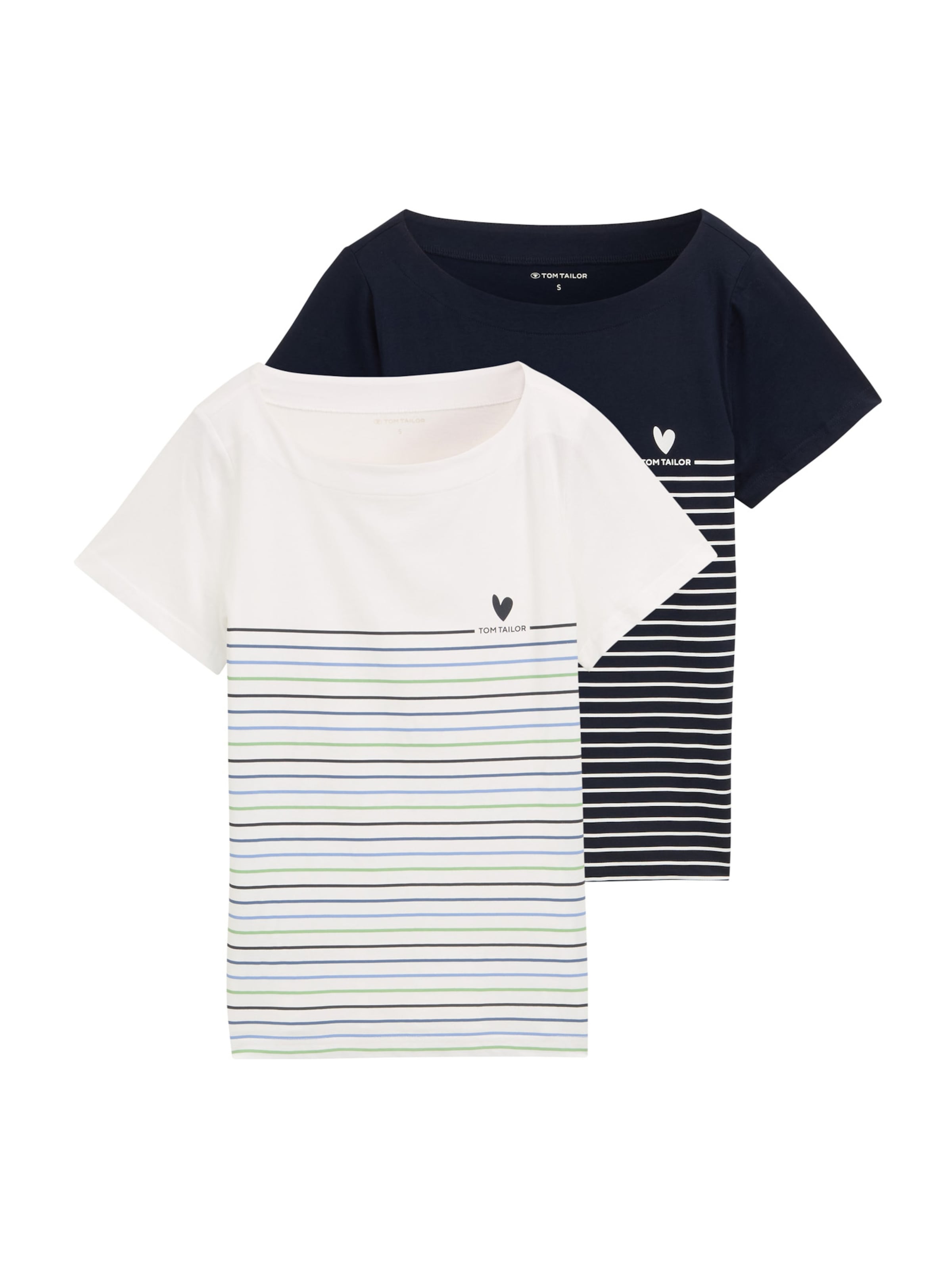 TOM TAILOR T-Shirt in Blau: Vorderseite