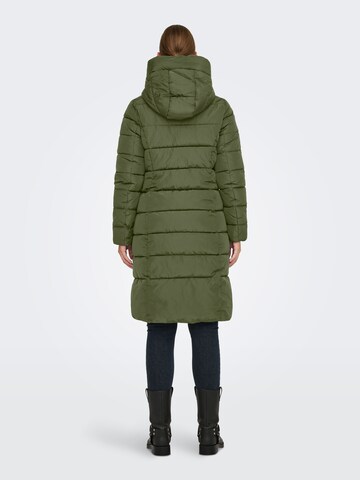 ONLY Winter coat 'ONLLINA' in Green