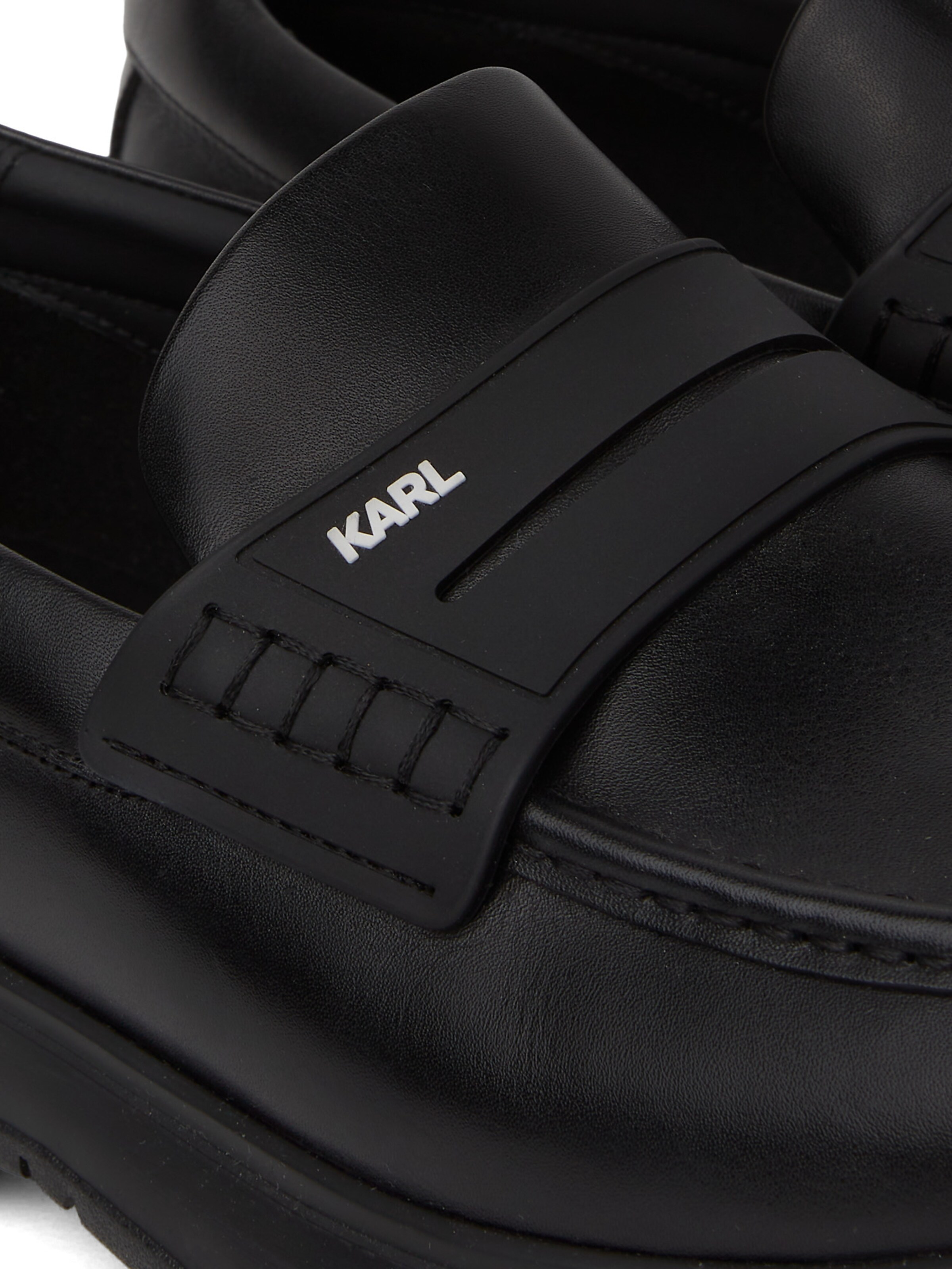 Karl LagerfeldSlip On cipele - crna boja
