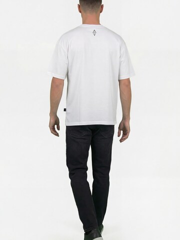 Crystal Paris Shirt 'Cherry' in Wit