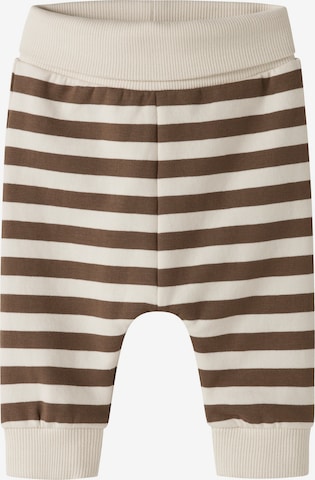 NAME IT - Pantalón 'NBMRAFAN' en marrón: frente