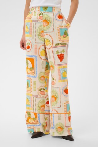 CULTURE Loose fit Pants in Mixed colors: front