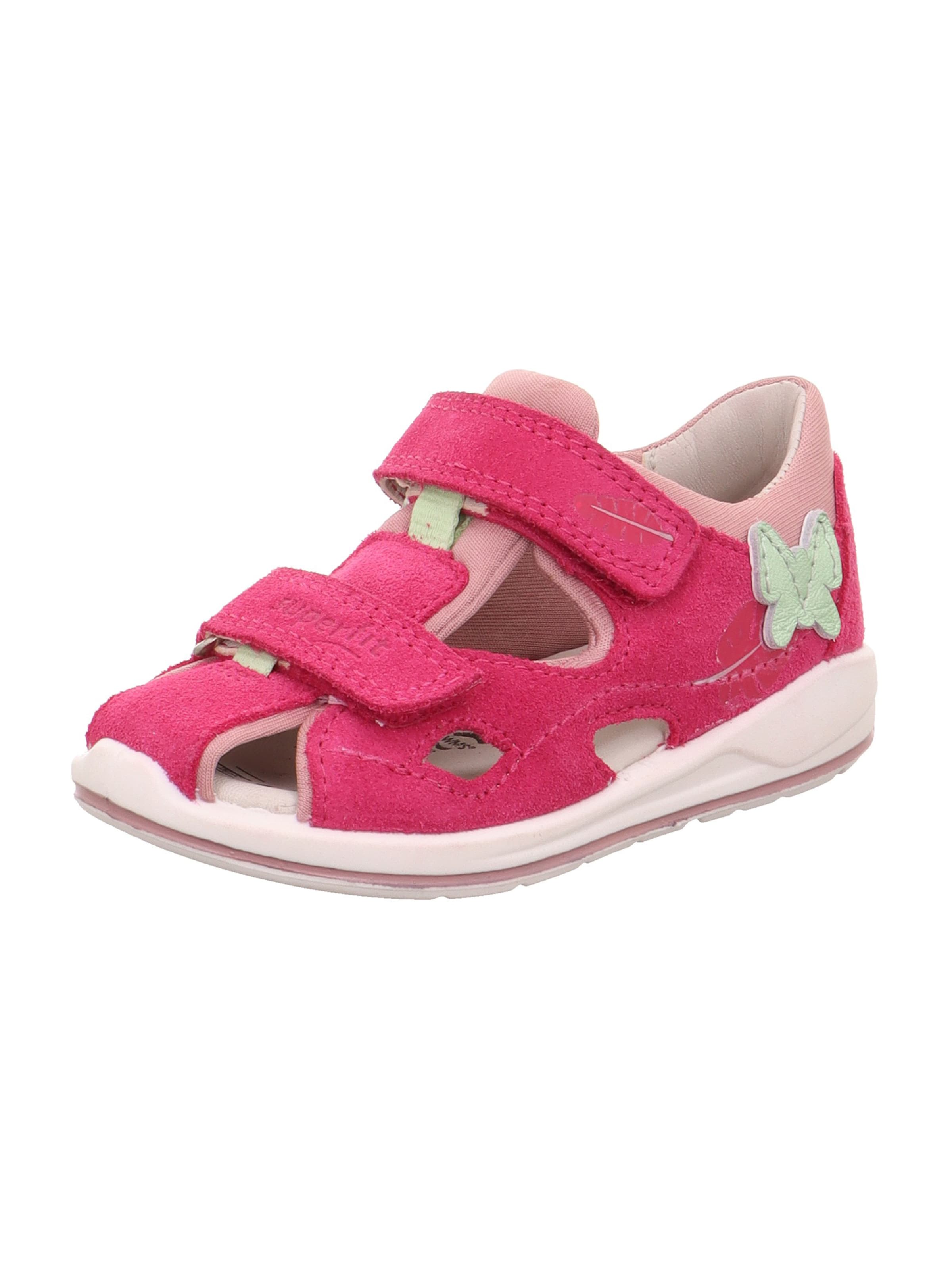 SUPERFIT Sandals 'BOOMERANG' in Pink: front