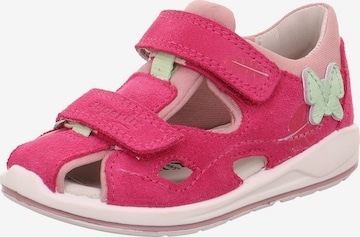 SUPERFIT Sandal 'BOOMERANG' in Pink: front