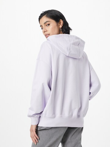 CONVERSE Zip-Up Hoodie in Purple