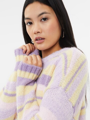 ONLY Sweter 'Abby' w kolorze fioletowy