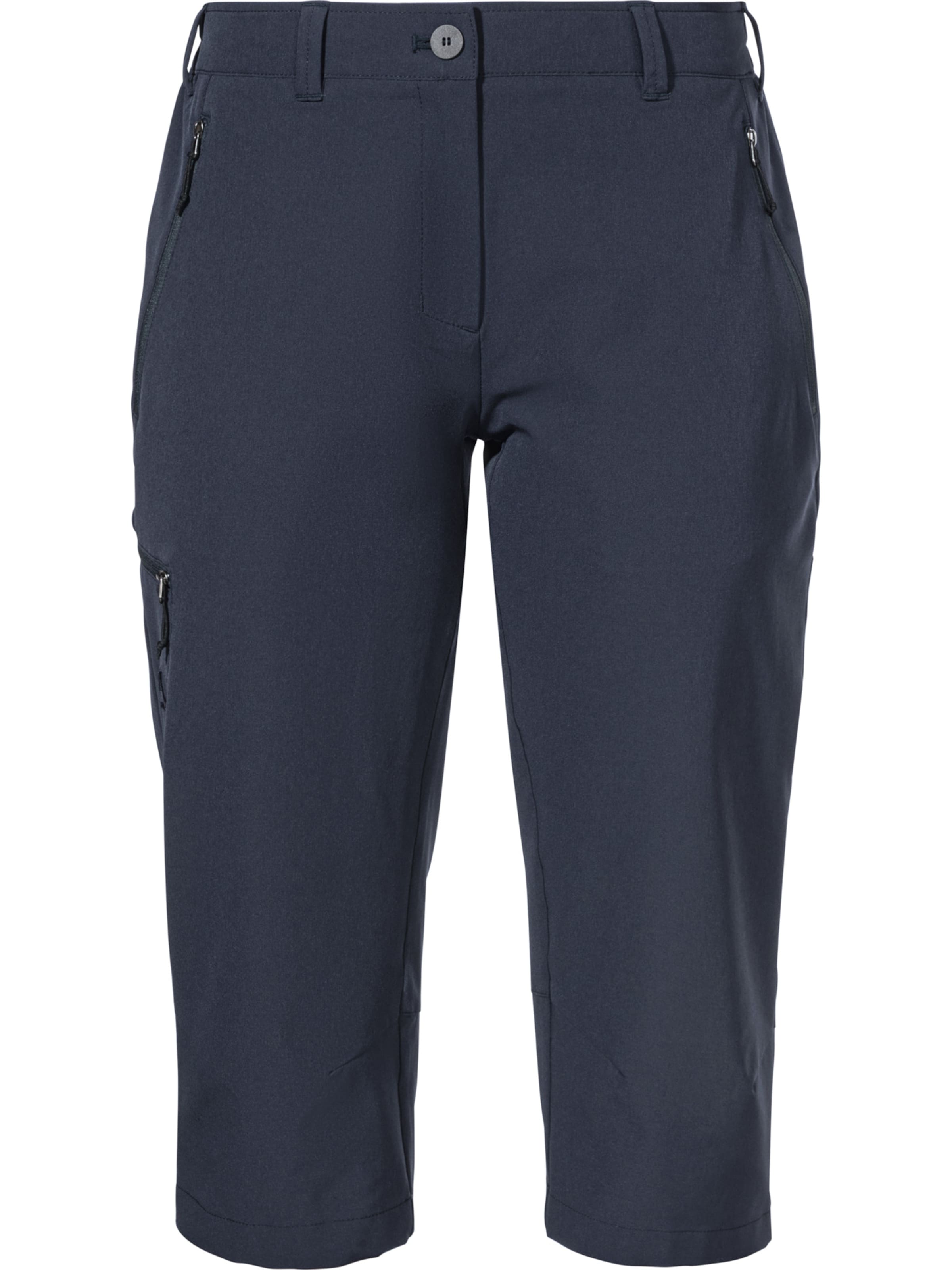 Schöffel Regular Outdoor trousers in Blue: front