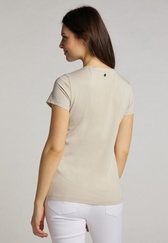 MUSTANG T-Shirt in Beige