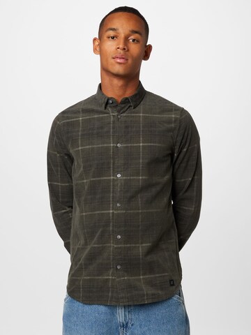 NOWADAYS Regular fit Button Up Shirt in Green: front