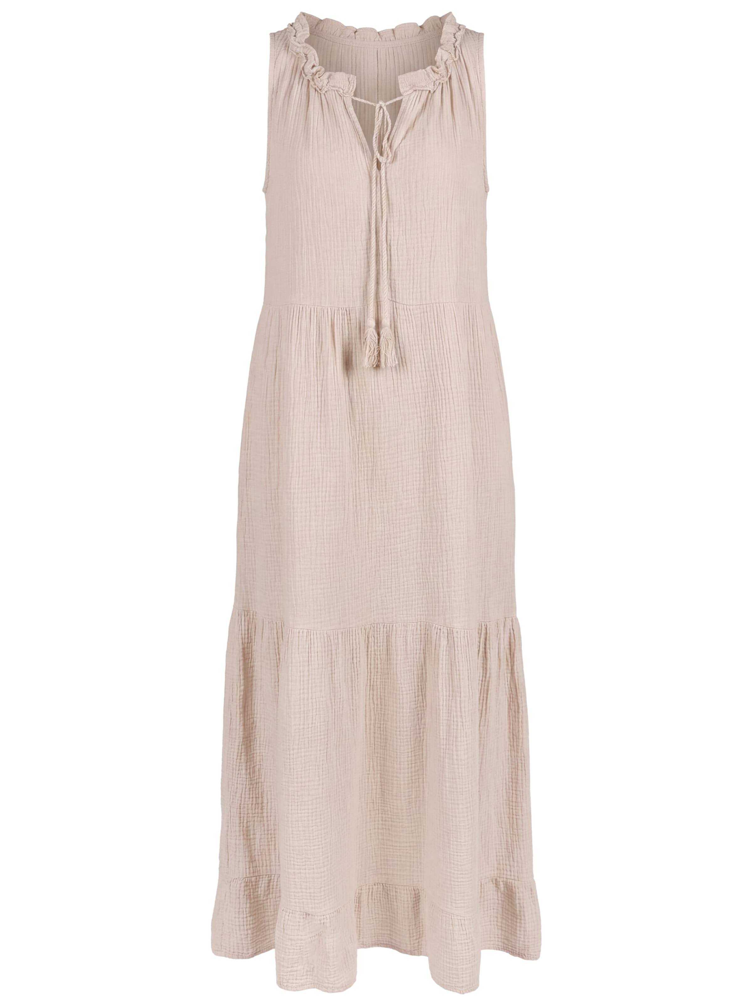 Seasons of April Zomerjurk in Beige: voorkant