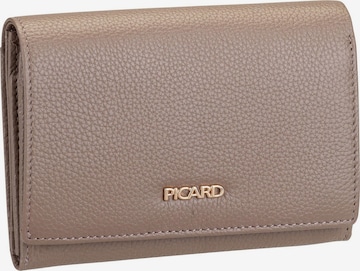 Picard Wallet in Beige: front