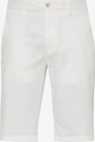 Coupe slim Pantalon 'Austin' s.Oliver en blanc : devant