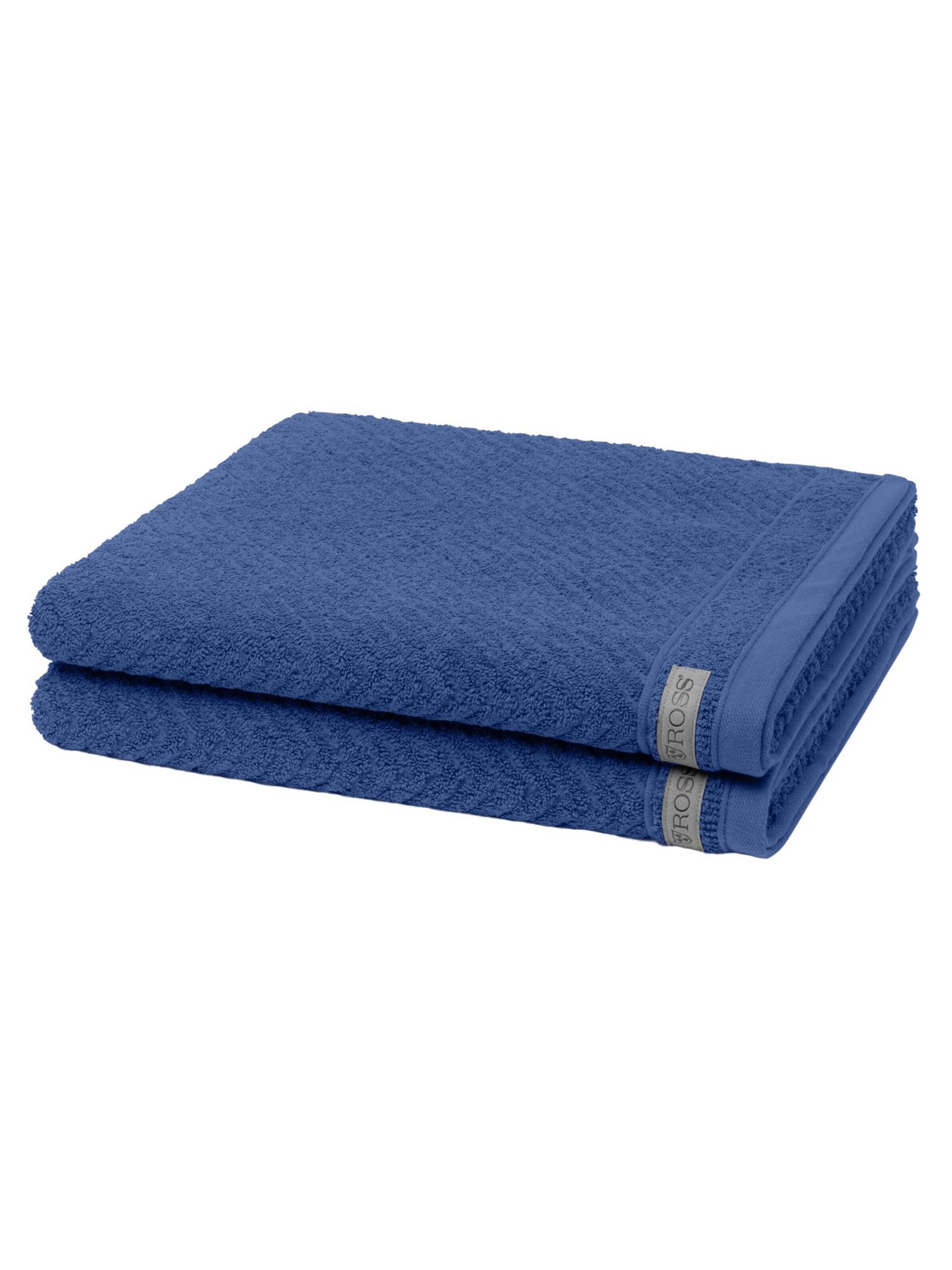 ROSS Towel 'Smart' in Blue: front