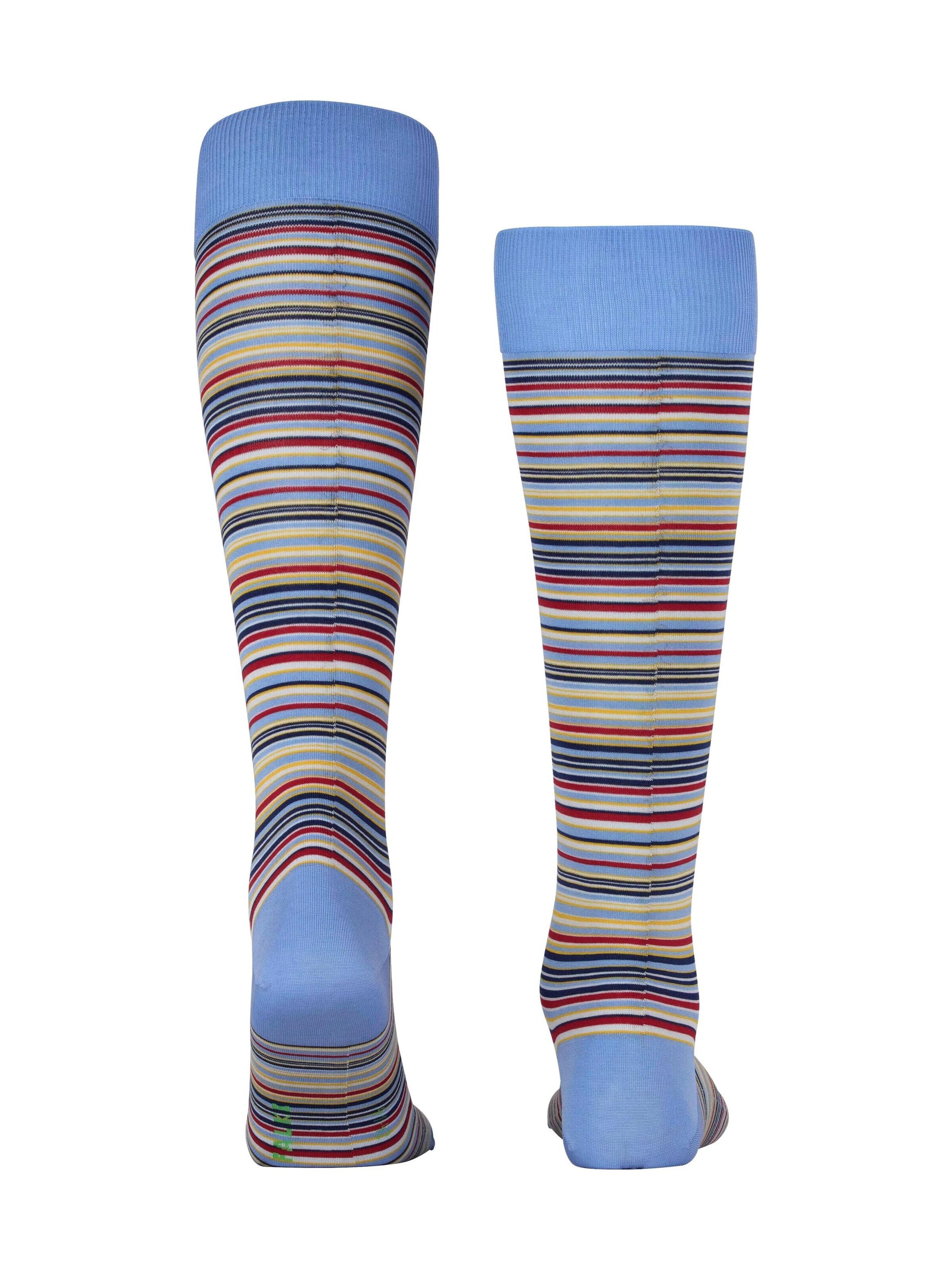 FALKE Kniestrümpfe 'Microblock'‌‌‌‌‌‌‌‌‌‌ in Blau