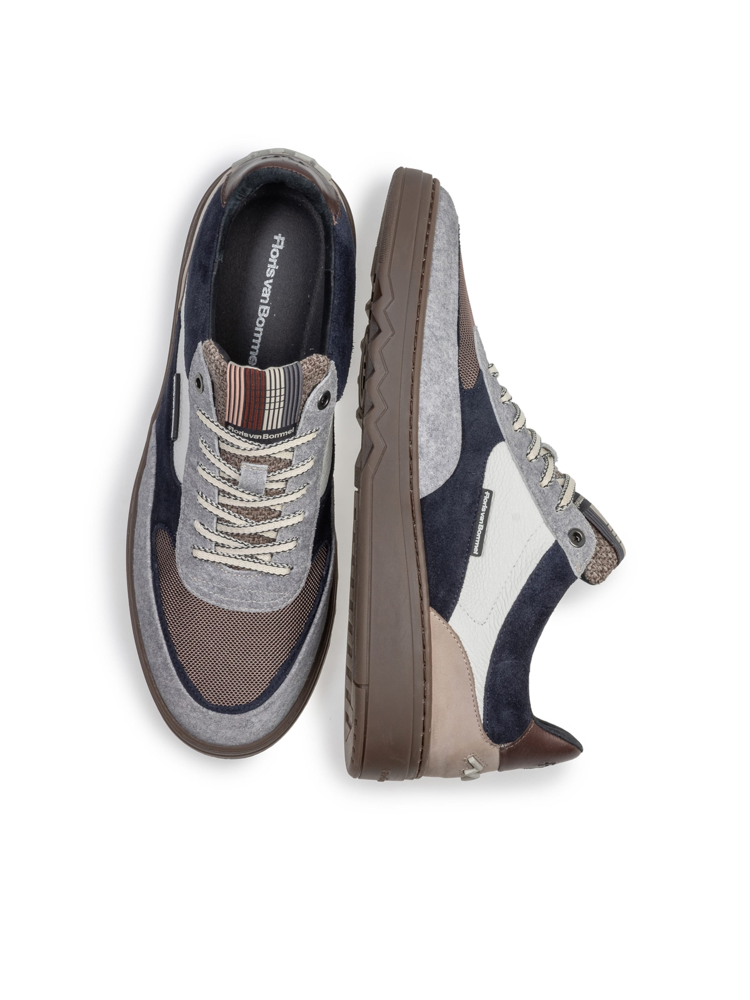 Floris van Bommel Sneakers laag 'De Kupster 05' in Grijs