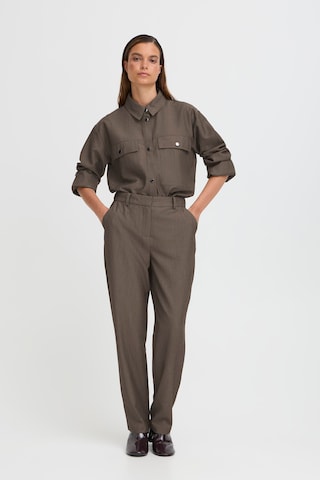 b.young Regular Trousers ' BYDANTA' in Grey