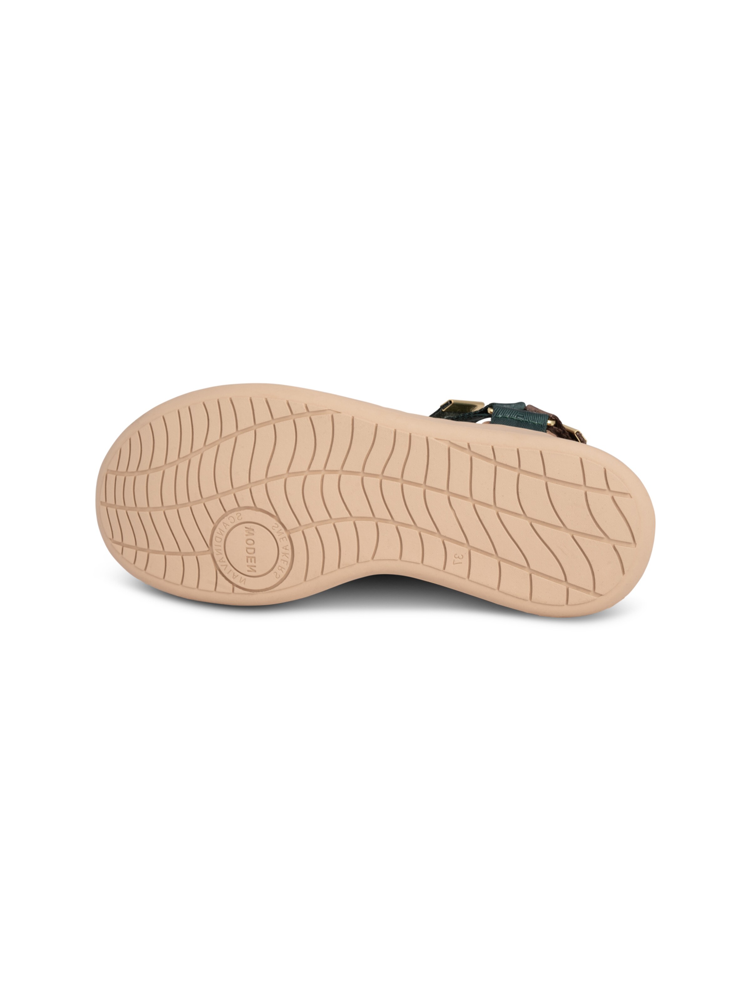 WODEN Sandalen 'Line' in Grün