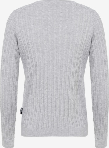 DENIM CULTURE Sweater 'Verla' in Grey