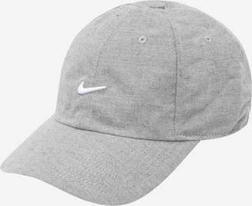 Nike Sportswear Kšiltovka – šedá: přední strana