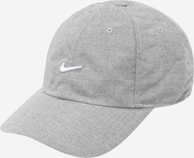 Nike Sportswear Nokamüts meleeritud hall / valge, Tootevaade