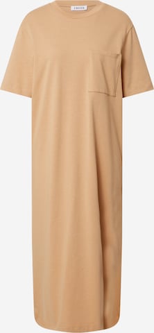 Robe 'Zuri' EDITED en marron : devant