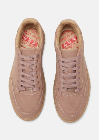 s.Oliver Sneakers laag in Bruin