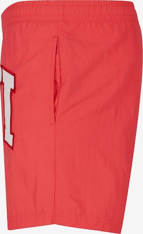 Karl Kani Swimming Trunks 'Serif' in Red