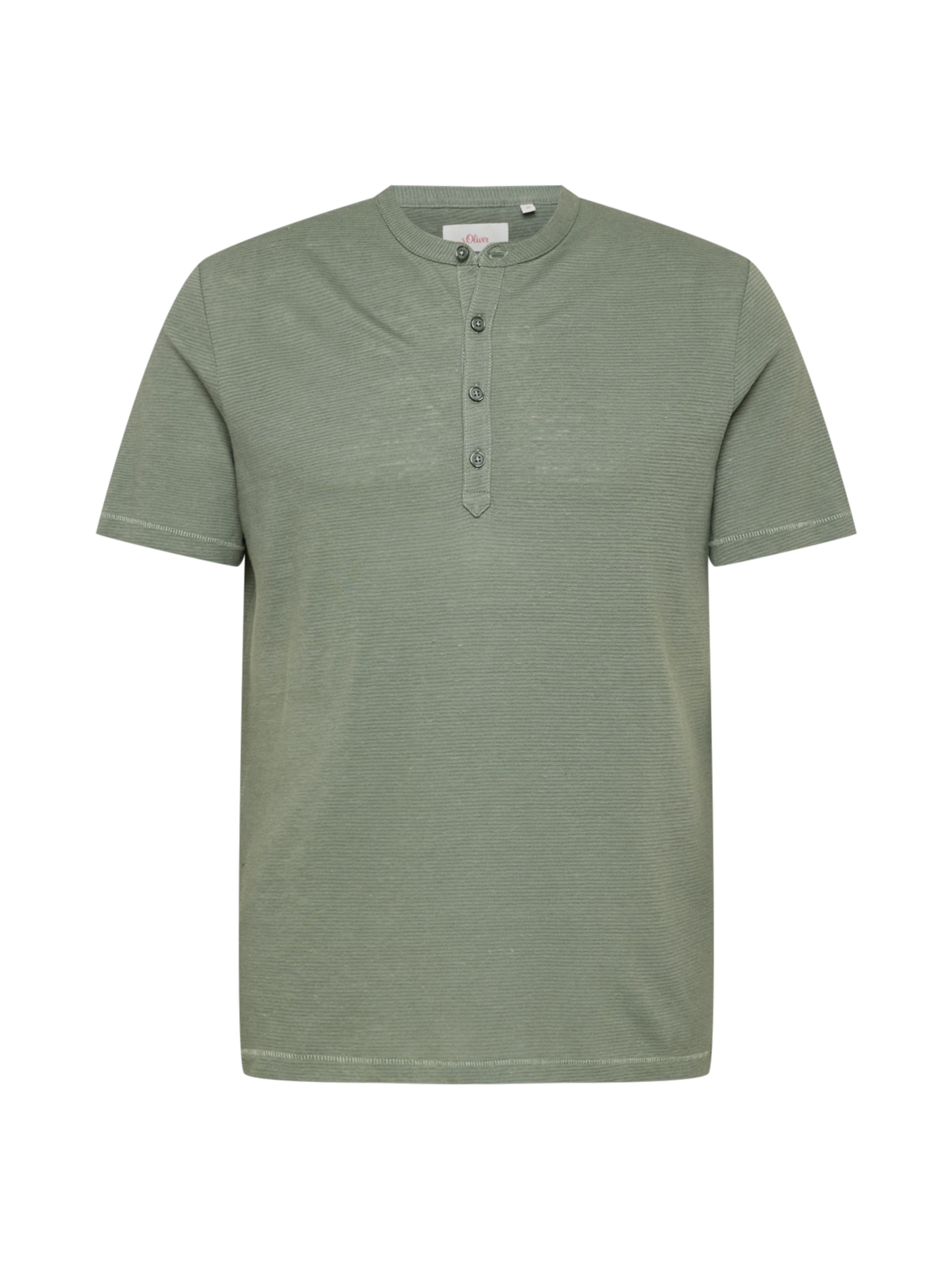 T-Shirt s.Oliver en vert : devant