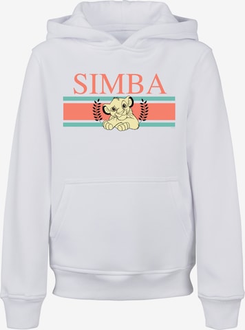 F4NT4STIC Sweatshirt  'König der Löwen Simba Stripes' in Weiß: predná strana