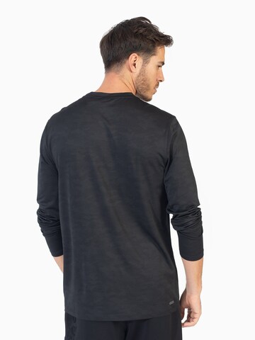 T-Shirt fonctionnel Spyder en noir