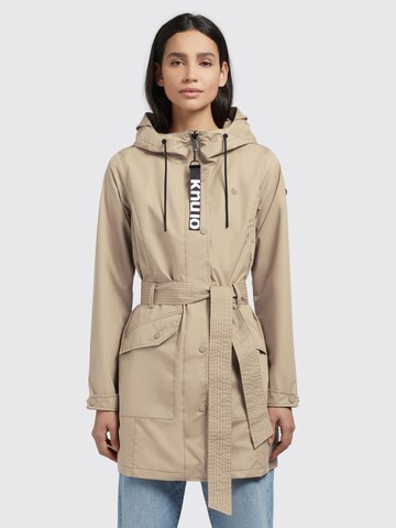 Parka mi-saison ' LAUREN4 ' khujo en beige : devant