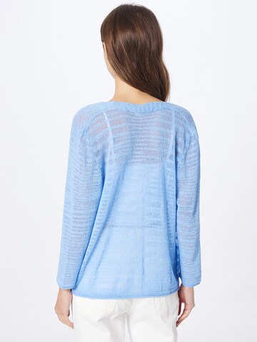 QS Knit Cardigan in Blue