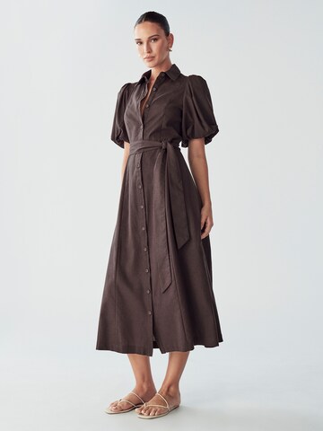 Willa Kleid 'Ariane' in Braun